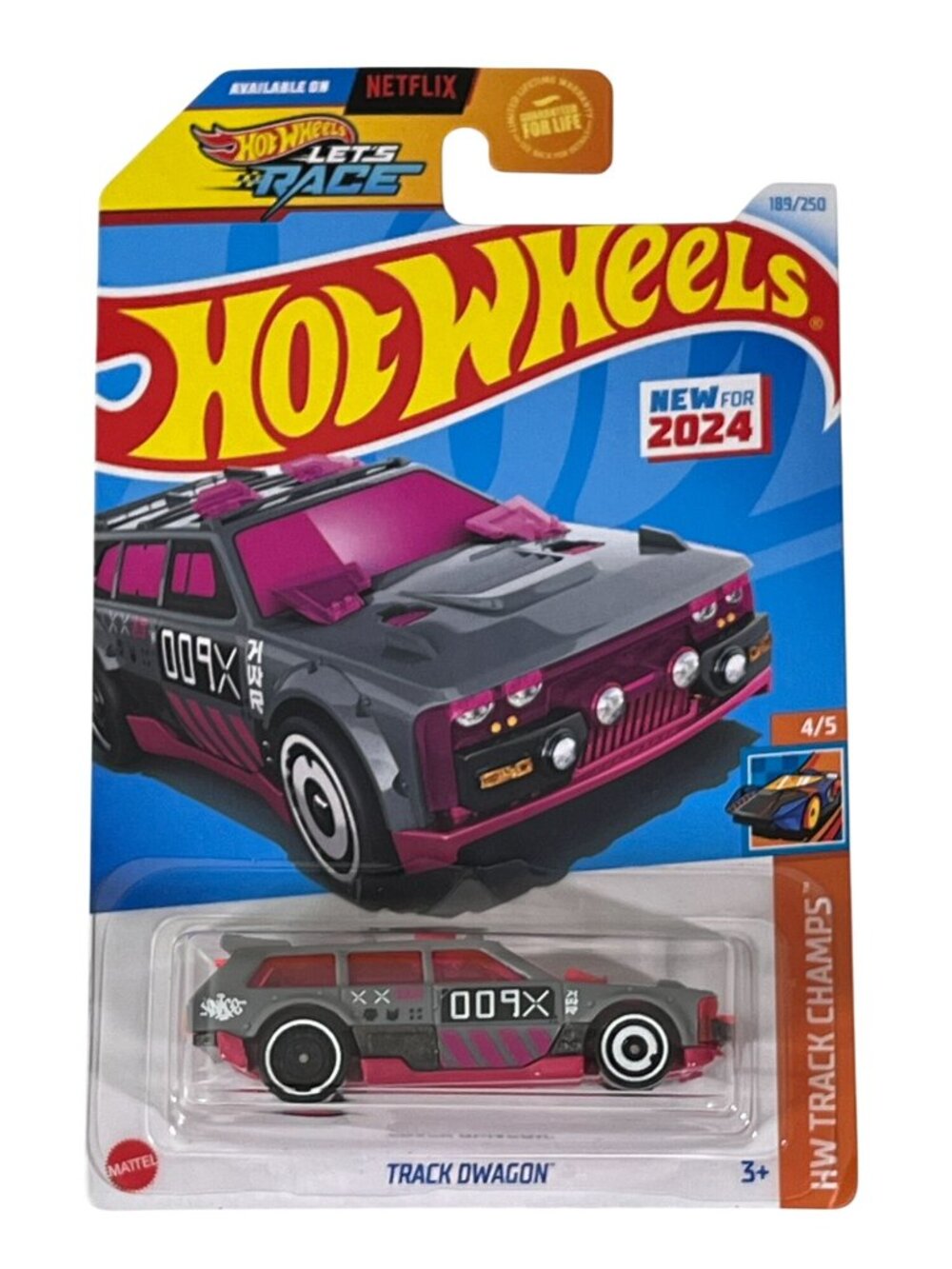 Hot Wheels Track Dwagon 2024 HW Track Champs 1:64 Race Car Toy NIP